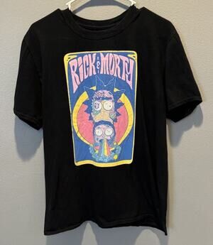 Rick and Morty Graphic Tee Adult Swim Size L